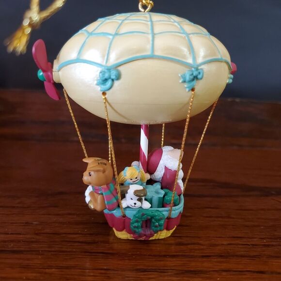 Hot Air Balloon Blimp Christmas Ornament - Picture 5 of 5